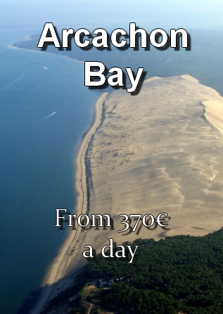 Price of the transportation to the Arcachon Bay