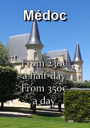 Price of the transportation to the Médoc