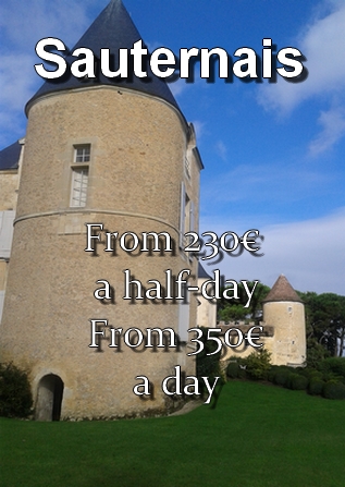 Price of the transportation to the Sauternes area